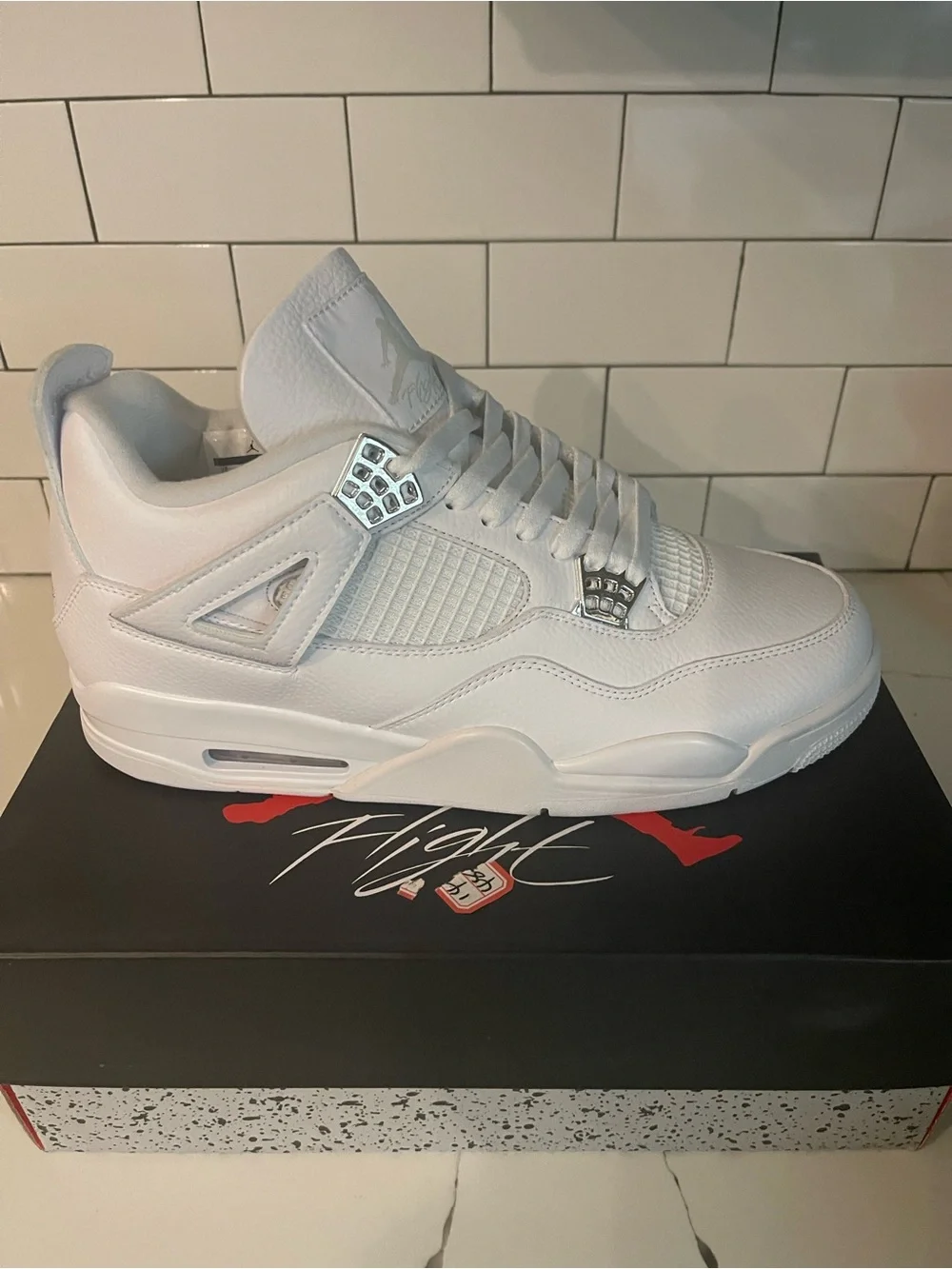 Mens Retro 4 Pure $ Size 11.5.